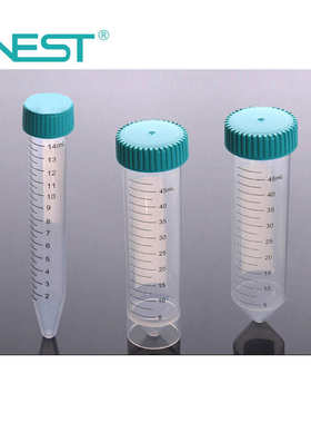 nest耐思 15mL刻度离心管无架包装经济型 601052 50支/包 10包/箱