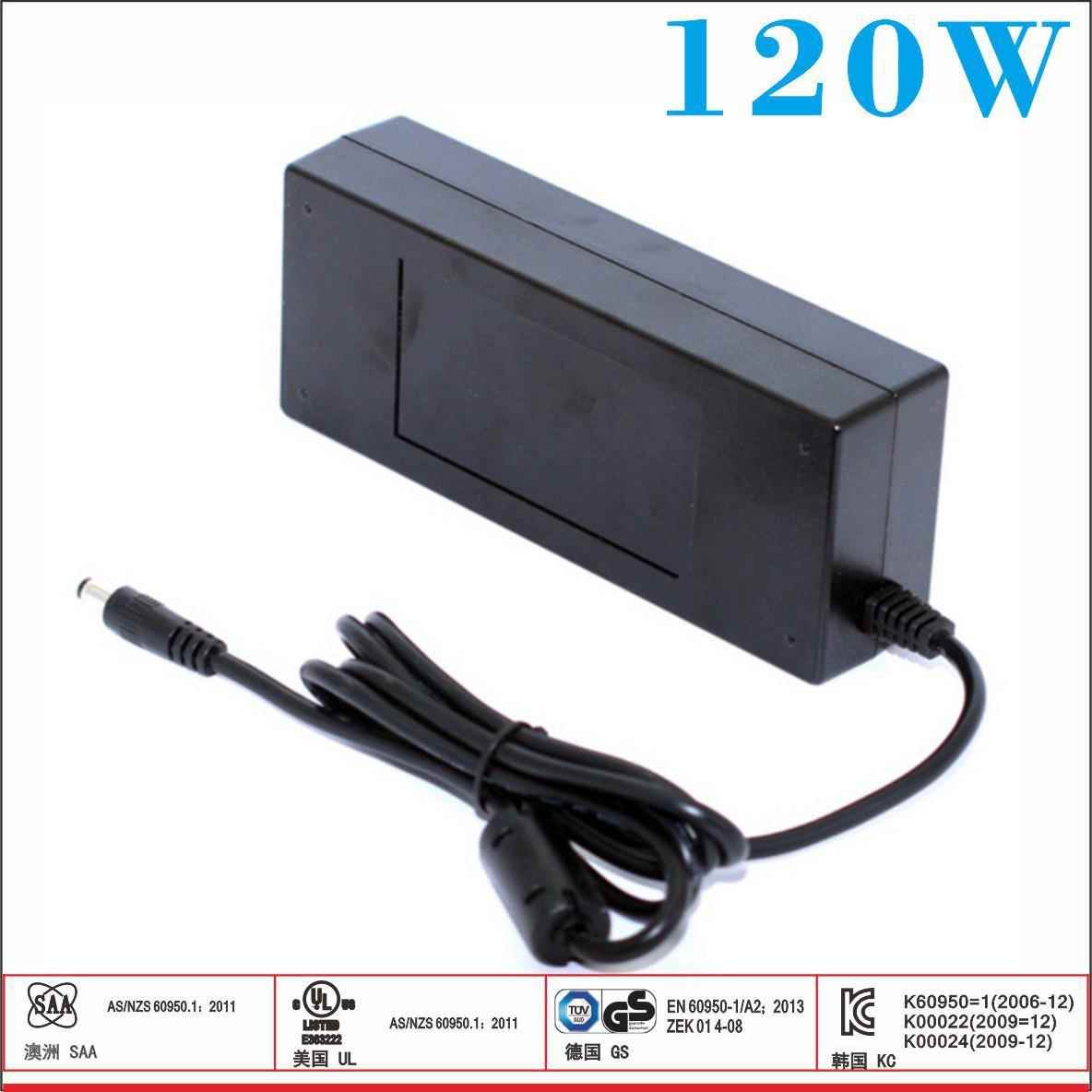 18V6A理疗垫充电电源适配器25v5adc12v充电器出口东欧KCC120W