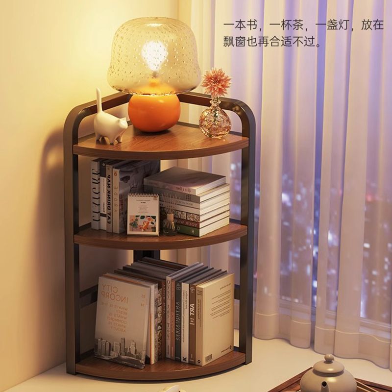 办公室书架桌面简易转角书桌书架