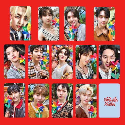 SEVENTEEN周边打歌小卡2023台历小卡ZONE入场小卡同款收藏特典