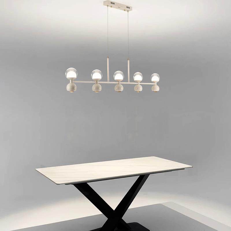同光全光谱餐厅吊灯护眼极简现代简约设计师个性饭桌吧台前台吊灯