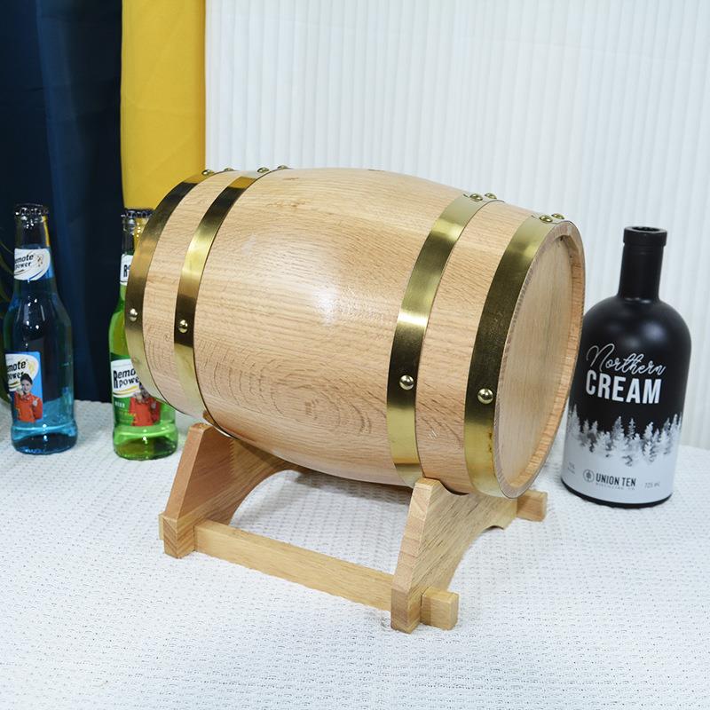 木质酒桶装饰啤酒桶松木桶酒桶木桶实木婚庆酒庄摆件陈列木制酒桶