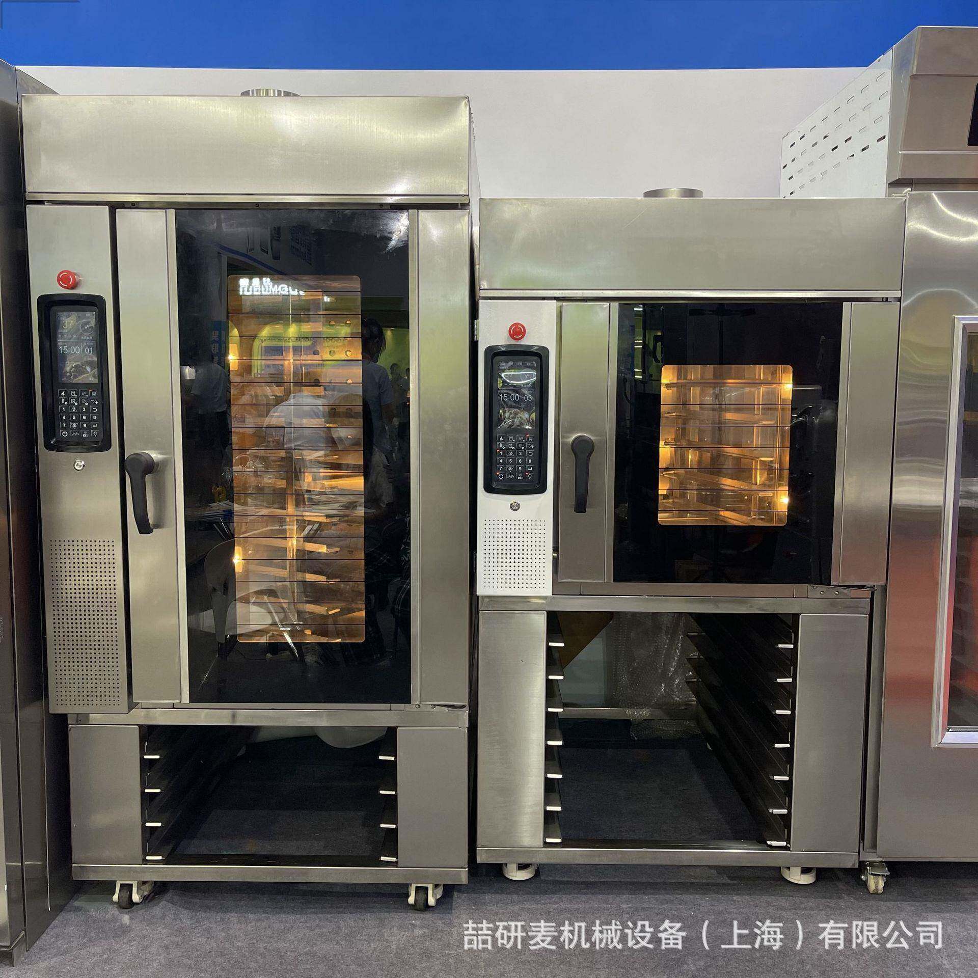 大型烤面包机多盘多层同烤热风烤箱私房面包烘焙热风旋转烤箱