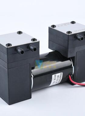 爆款微型隔膜真空泵迷2V直流自电磁隔膜气动你家用吸小水BHY泵可1