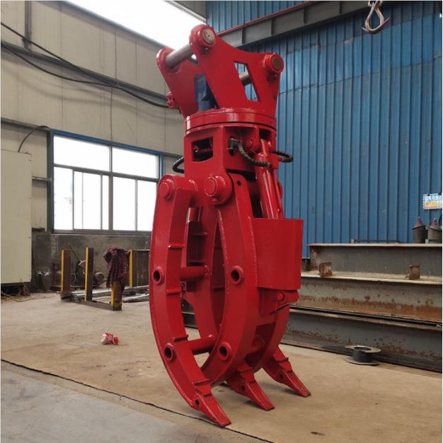 1.吨抓XBK木器 厚设计高温5锻造坚固耐用加 液压旋转木抓器