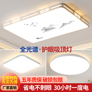 客厅大灯主卧室吊灯具大全现代简约大气家用 led吸顶灯饰2025新款