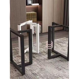 铁艺吧台桌腿支架阳台桌架台架高脚桌子腿窄桌脚餐桌茶几桌子腿