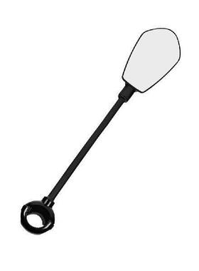 Universal Rearview Handlebar Mirror Adjustable Wide Range