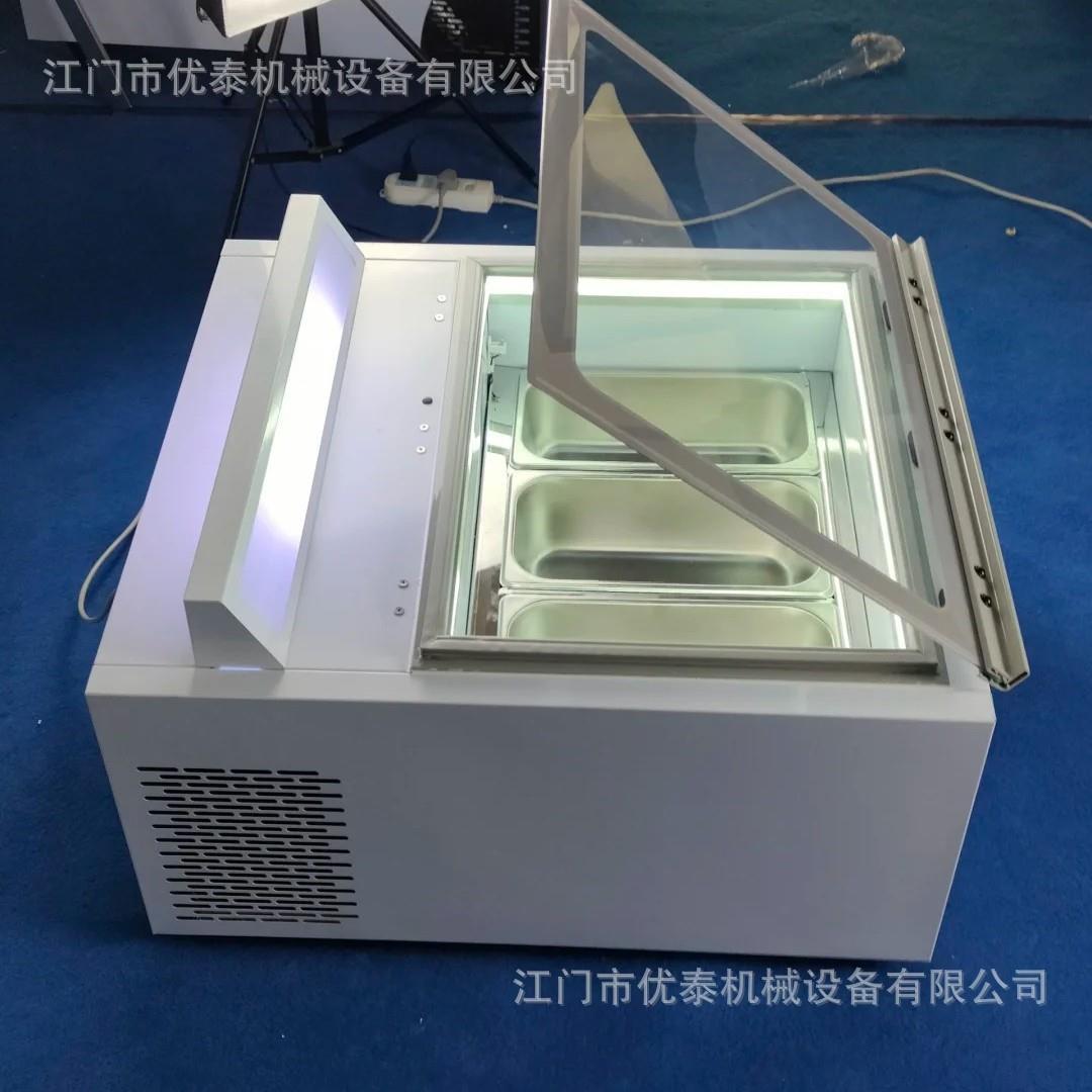 商用吧台冰淇淋展示柜gelato冷柜台式冰激凌冰柜咖啡店增项冷藏柜