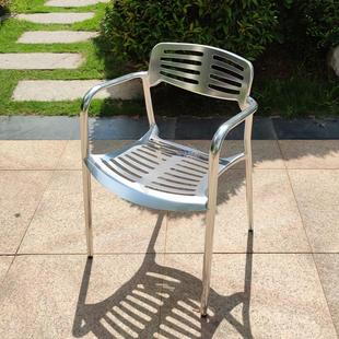 组合木桌摆子室外露天庭院塑休闲咖啡厅桌椅防水椅子户外铝合金外