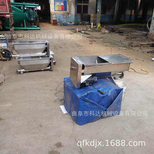 89mm管径圆管式螺旋喂料机XWZF螺杆调速粉末小型投加机