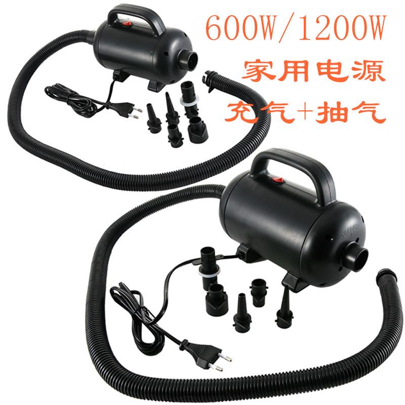 欧富600W/1200W游泳水池跆拳道床垫棚子船电动打气机抽气鼓风机