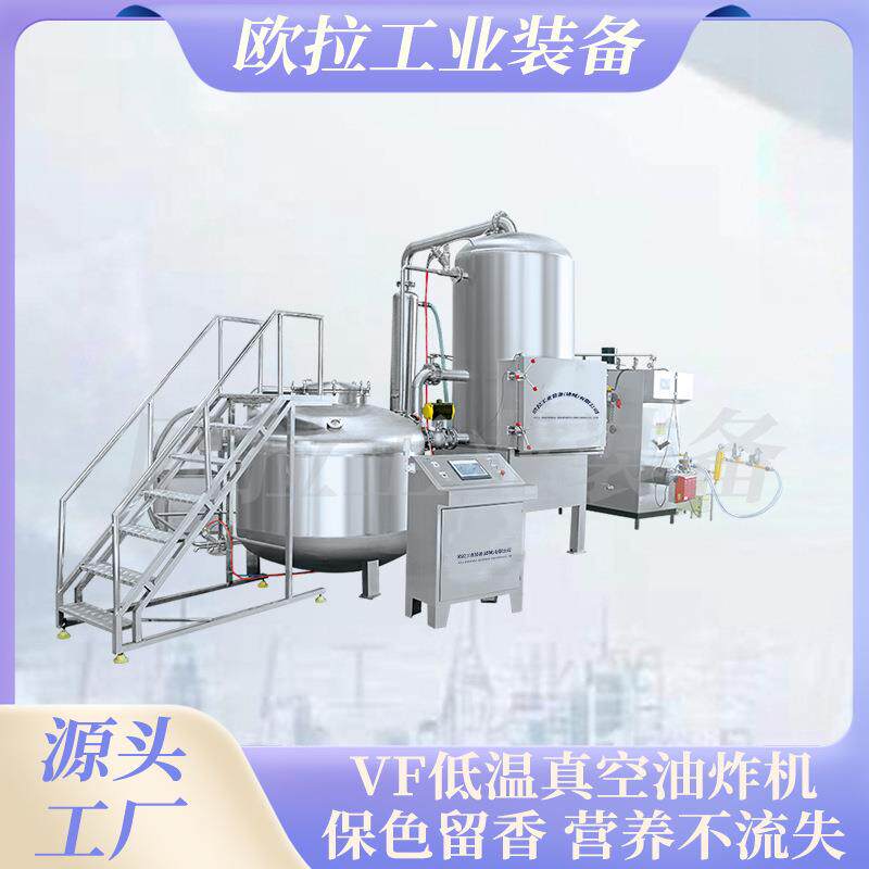 真空油炸机 商用大型油炸机械 欧拉 多功能舌头鱼低温油炸设备