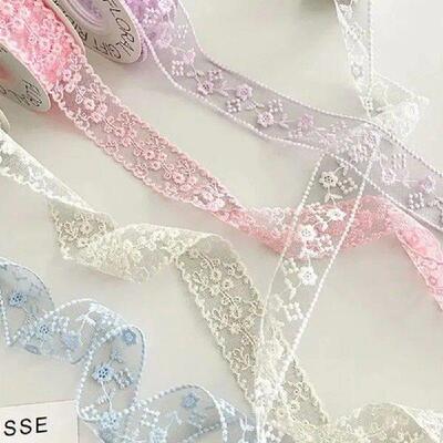 38mm 8 Yards Ribbon Dream Lace Carved Ribbon Bouquet Hollow