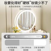 梳妆台小型卧室现代简约轻奢小户型床头收纳柜一体寝室便宜化妆桌