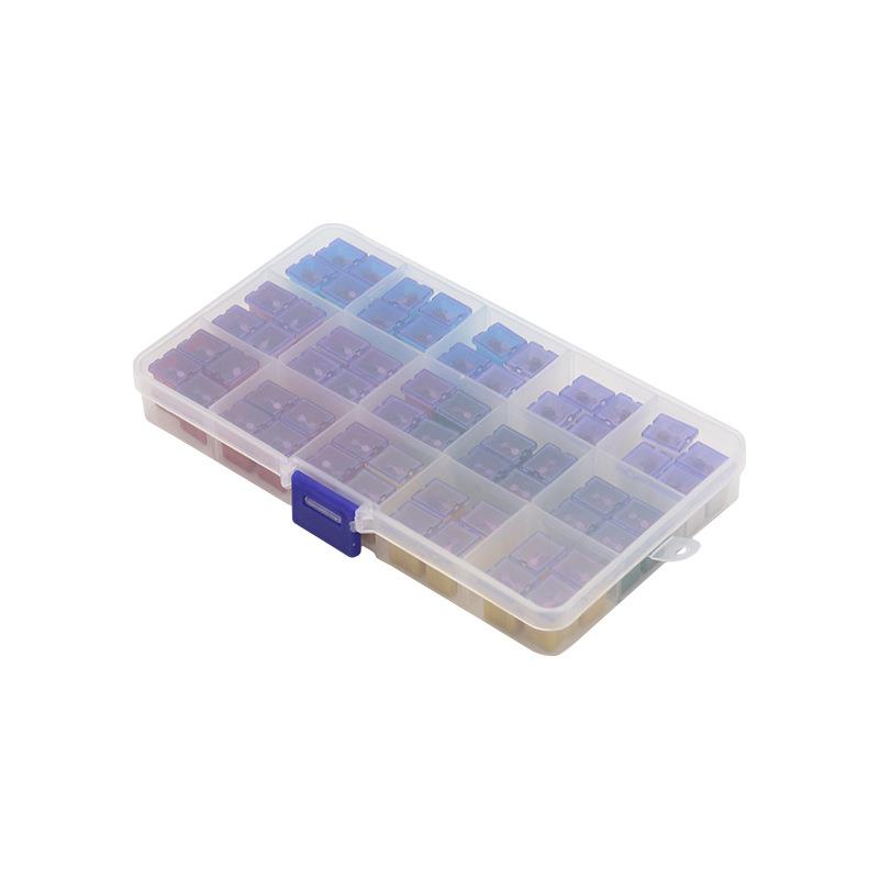 汽车配件保险丝方形短脚保险片32V内插式多规格装20A30A40A60A