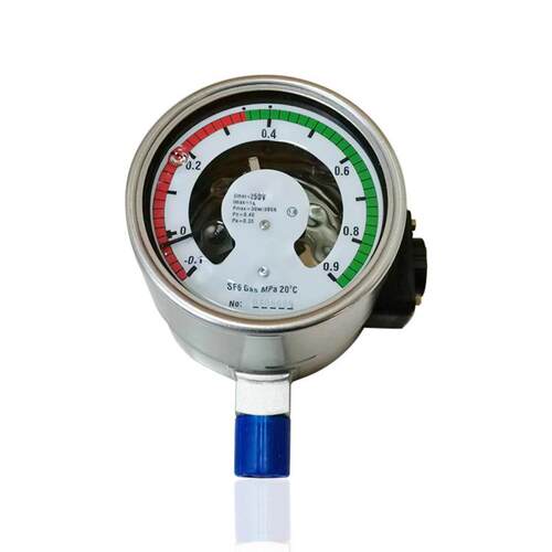 SF6密度电器气继体密度控制器六氟化硫气压表YXNBF100.-01~0.9MP