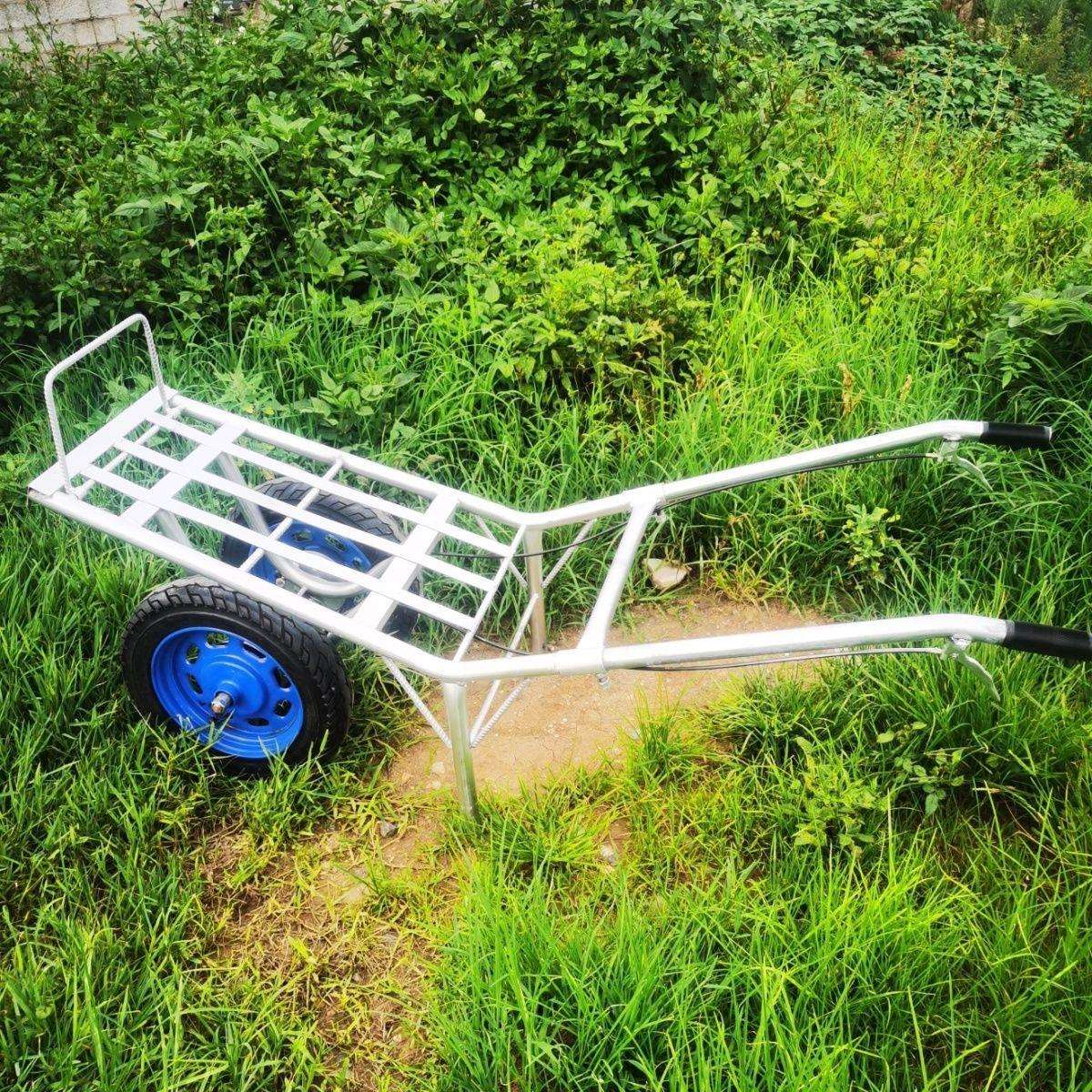 推建筑工地手窄巷带拉货10071855果园刹车田鸡公车山地独轮双手车