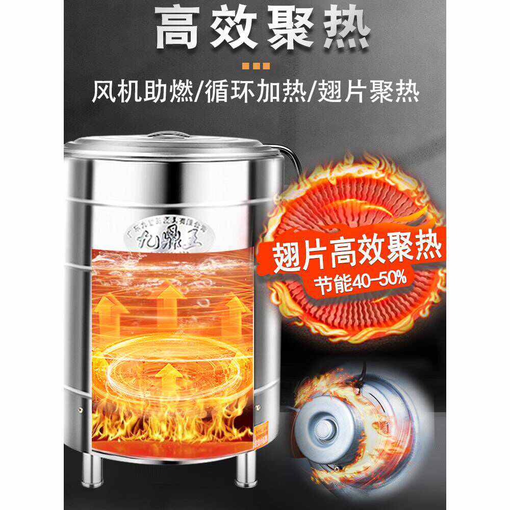 广东九鼎王多功能煮面商用电热燃气节能桶电气锅汤面炉蒸煮烫菜炉