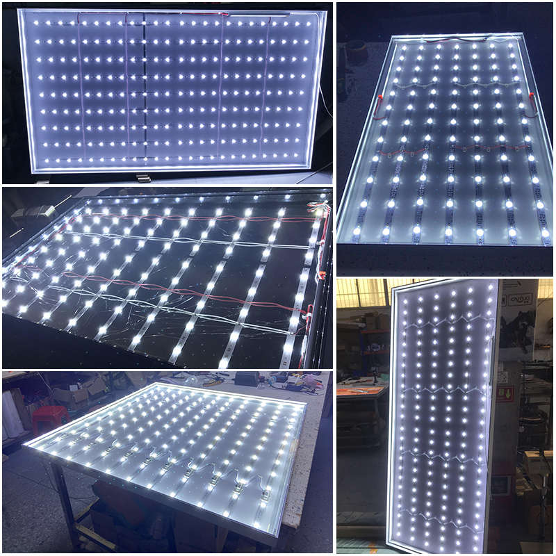 工程款led灯条 12V3030漫反射透镜卷帘灯带 软膜灯箱吊顶天花光源