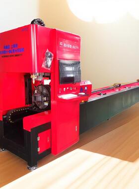 NY12智能激光切管型材管材三维切割切孔一体机激光加工