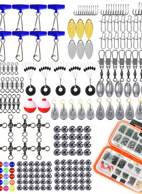 六猫254件配|254件路亚州配件套装鱼钩德钓组钓矶4钓套盒钓鱼76g