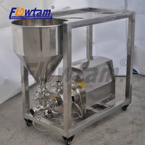 弗鲁特卫生级管线式乳化机乳化泵不锈钢混合均质化妆品乳化设备