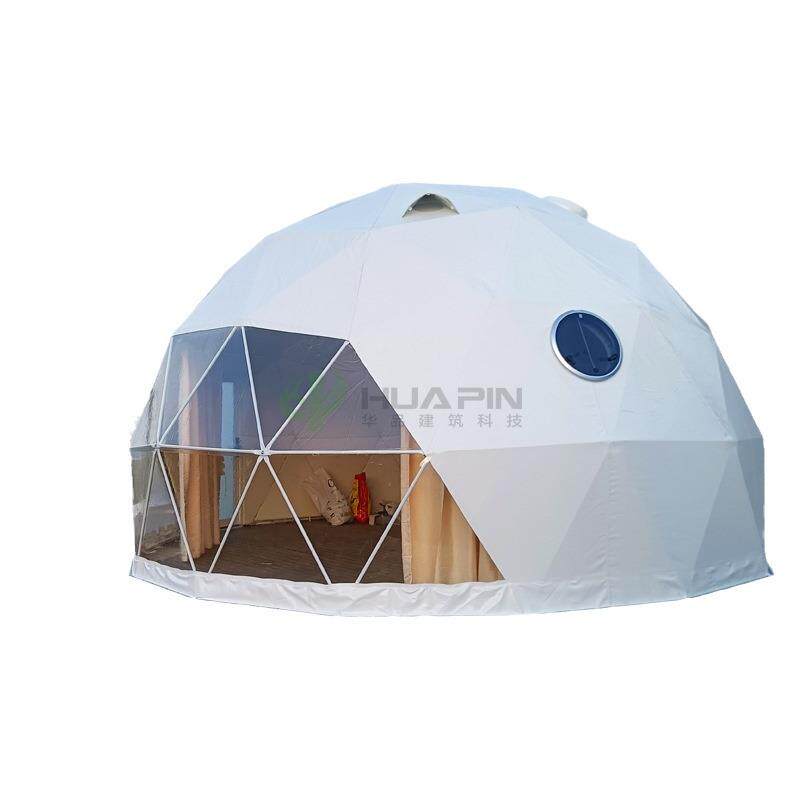 华品6m球形星空帐篷酒店景区营地星空房民宿圆顶泡泡屋一体式卫浴