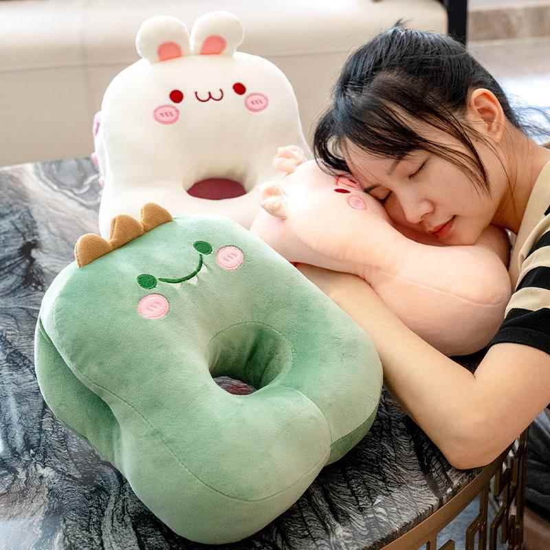 学生午睡神器趴趴枕办公室抱枕学生专用枕头午睡枕趴睡枕午觉睡觉