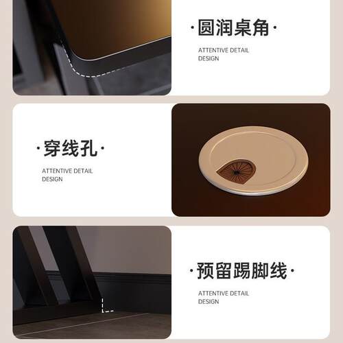 电脑桌台易式电竞桌椅套装卧室简NZU桌子用工作台书桌出租屋家办