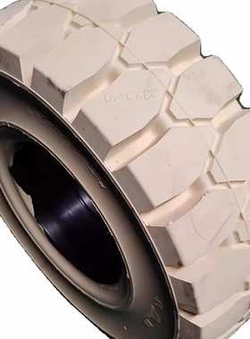 叉车实心轮胎白色胎650-10/500-8/600-9/28x9-15/18x7-8/23X9-10