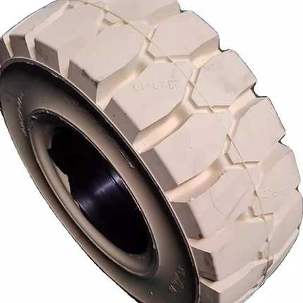 叉车实心轮胎白色胎650-10/500-8/600-9/28x9-15/18x7-8/23X9-10