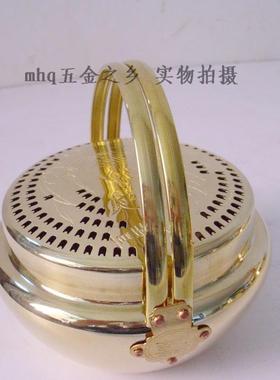 加厚旺盆暖盆火冲 暖手炉 大小号 龙凤铜火炉结婚礼物婚庆嫁妆