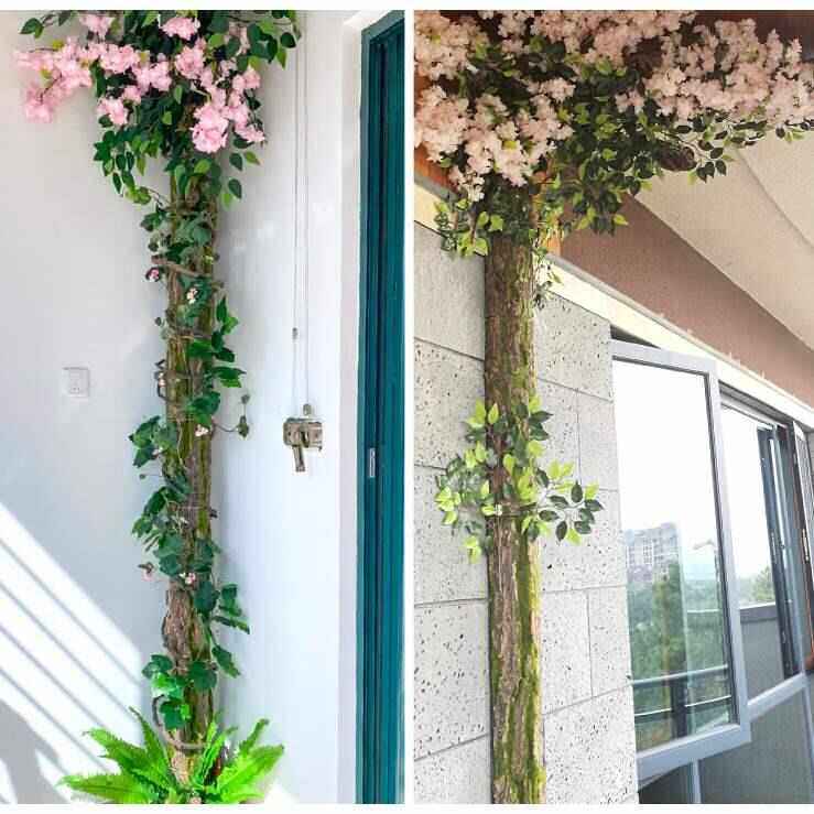 管道装饰树皮美化下水管道隔音遮丑缠绕植物包管子树套装造景,鲜花速递/花卉仿真/绿植园艺,仿真绿植,淘宝优惠券,粉丝福利购,淘宝优惠卷