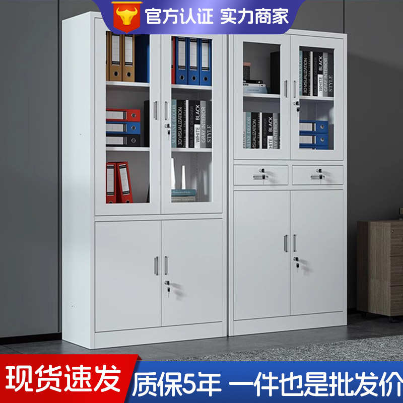 厂家文件柜办公室抽屉资料柜档案收纳柜会计凭证带锁更衣柜全钢