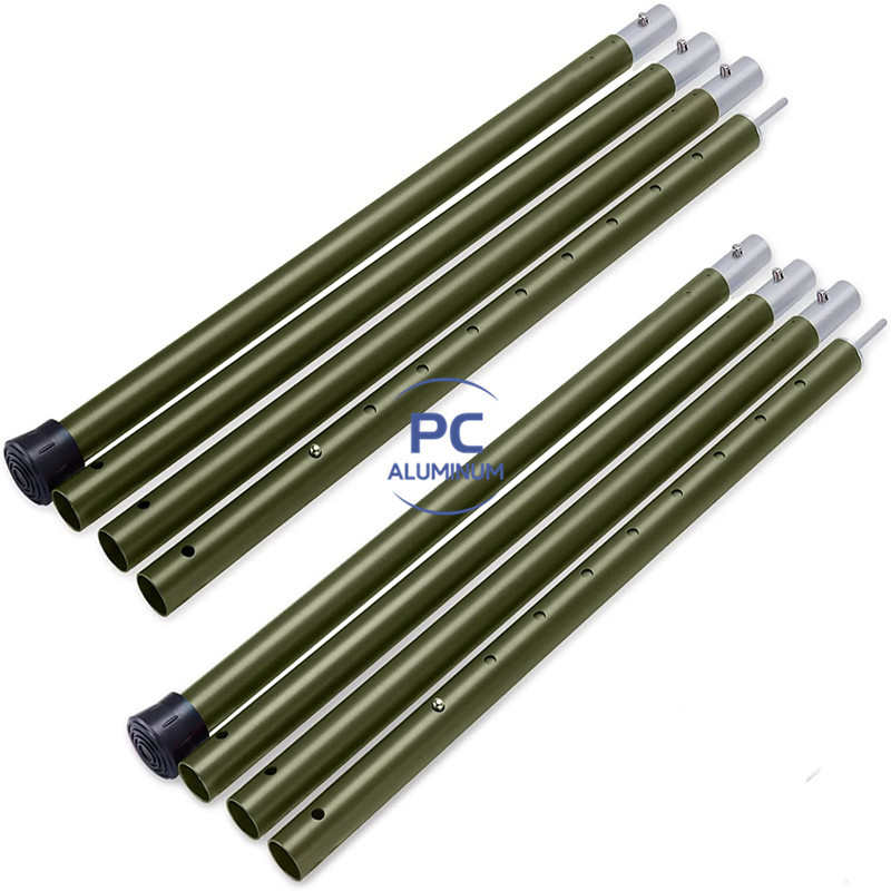 天幕铝支撑杆天幕..28mm82铝合金杆天幕杆2 4橄榄绿米 铝合金米