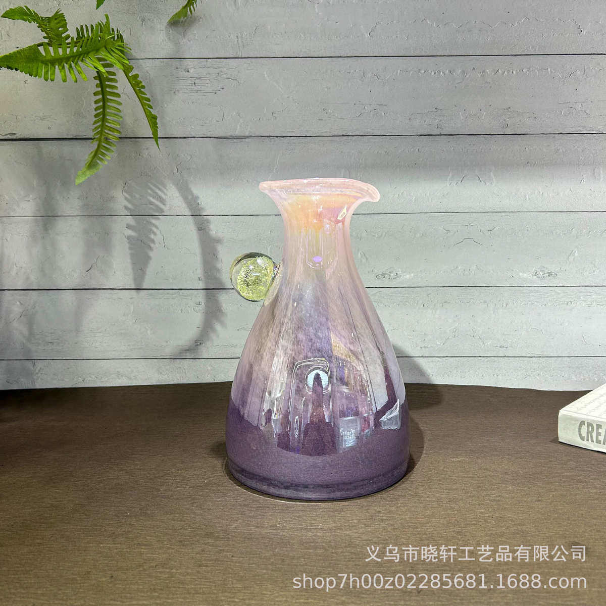 餐桌ins摆件酒店意中客厅插花花瓶卧室琉璃家居高级创古风装饰品,家居饰品,花瓶,淘宝优惠券,粉丝福利购,淘宝优惠卷