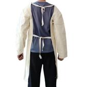 防烫电焊全花棉帆布反服穿QMN衣罩衣纯棉围工裙耐高温防火飞溅作