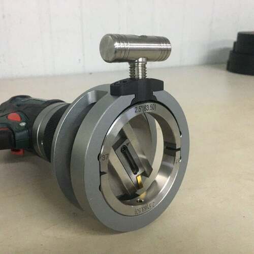 DCM2.5寸平口机电源18V 专业级平口工具可平管径9-63.5mm