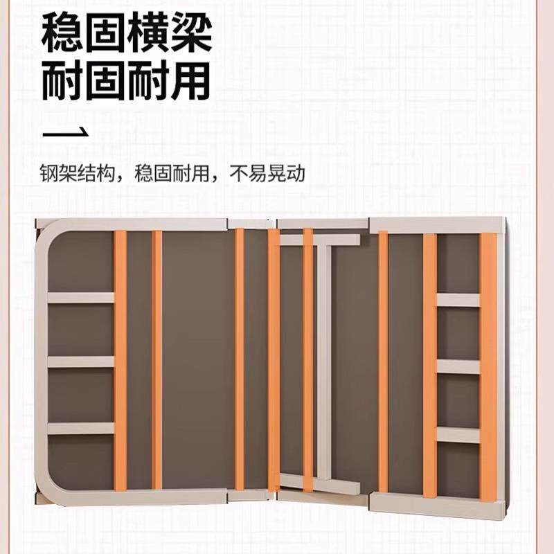 折叠床单人午休床家用1米2简易卧室加床成人宿舍临时硬板双人铁床