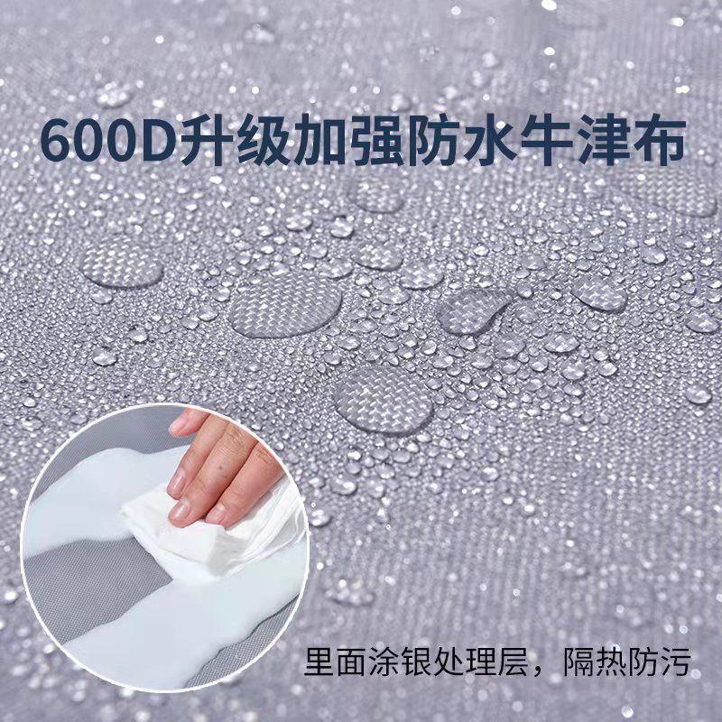 3.5*1.9*1.9米半自动不锈钢移动折叠车棚户外摩托车停车棚遮阳棚