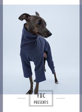 YDCStore意大利小灵缇惠比特贝灵顿柔软打底四脚衣秋冬高档华夫格