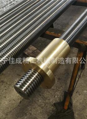 厂家加工大型精密机床梯形丝杆Tr60T70T80T90T100T120正反牙传动
