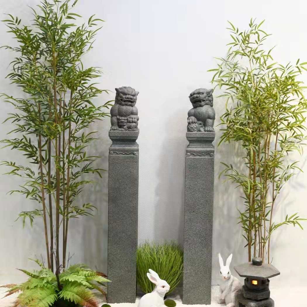 仿真竹子仿真紫竹盆栽竹装饰屏风隔断北欧绿植中式庭院装饰富贵竹