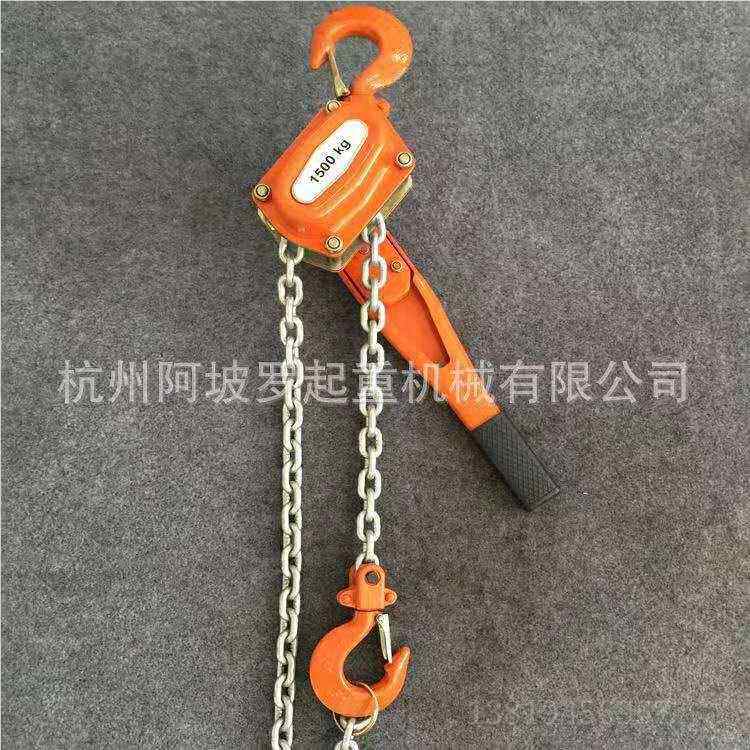 厂家供应欧式4倍系数 VA手葫芦6.T1X5M 手扳扳葫芦6t现货