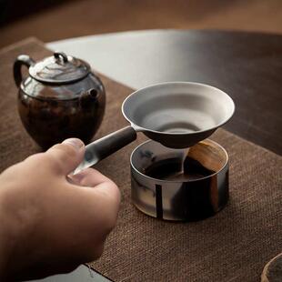 钛茶漏茶滤超细高档茶叶过滤网茶道配件茶隔滤茶器