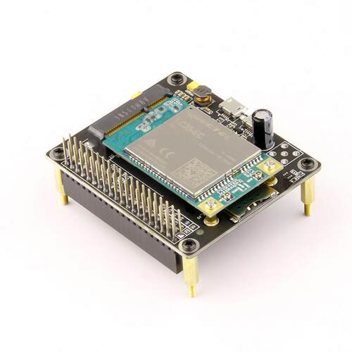 树莓派 3G/4G LTE 扩展板 GPIO接口 内置GNSS接收器