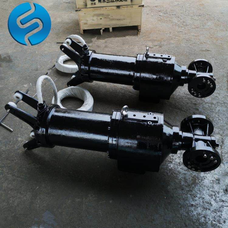 液下潜水推流器 氧化沟低速推流器QJB1.5-7.5KW聚氨酯玻璃钢桨叶
