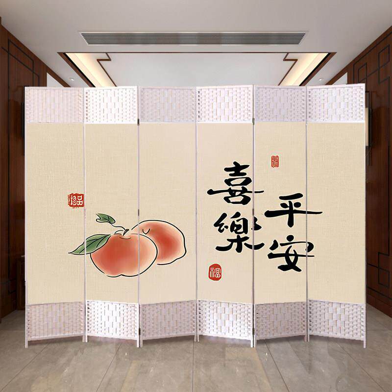 隔断式屏风可折叠移动客厅卧室简易遮挡床房间隔板简约现代家用帘