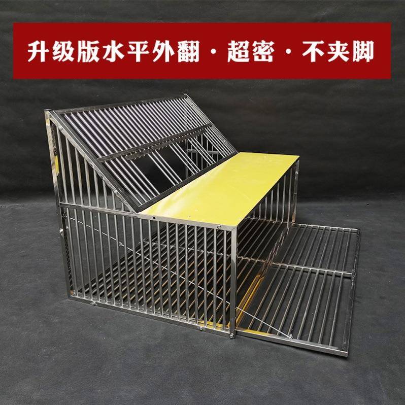 不锈钢信鸽跳笼鸽子鸽舍鸽笼跳门口赛鸽欧式门鸽棚远程自动门